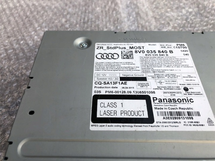 фото №5, Audi a3 8v навигация комплект 8v0035840b