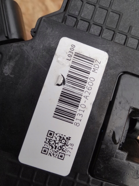 фото №5, Kia ceed ii 2017 рестайлінг 3d замок ручка двері лівих