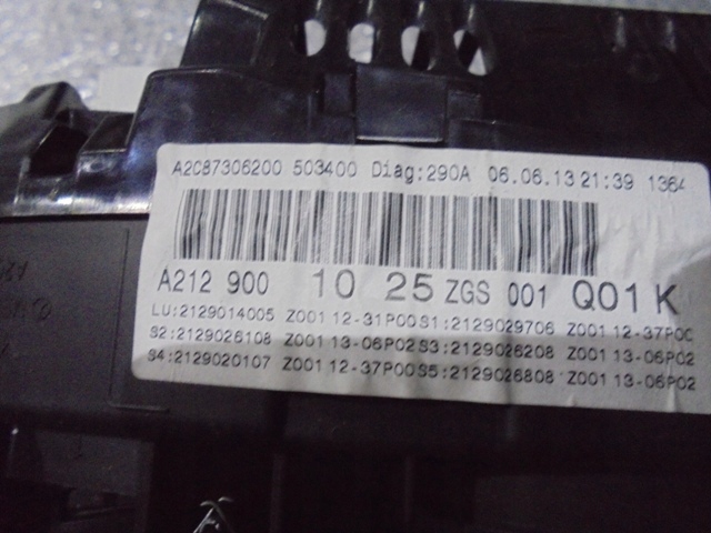 фото №8, Спидометр mercedes r класс w251 3.0 cdi