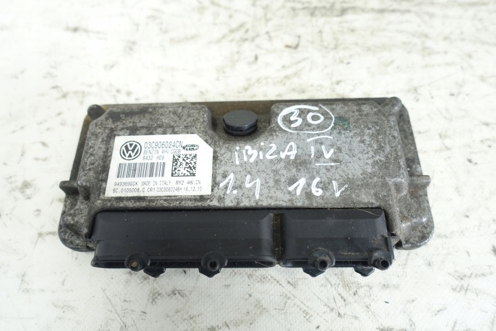 фото №5, Vw polo iv ibiza 1.4 16 блок керування двигуном (ecu) комп'ютер