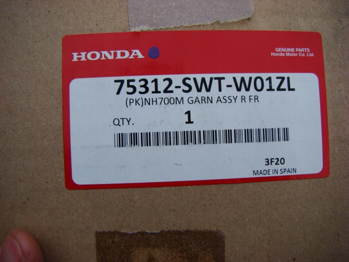 фото №5, Honda cr-v iii-listwa na дверь правая передние новая