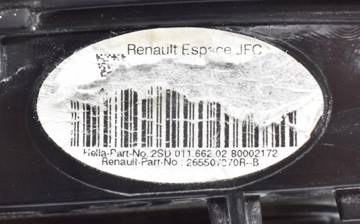 фото №8, Renault espace v фара правая зад eu демонтаж org