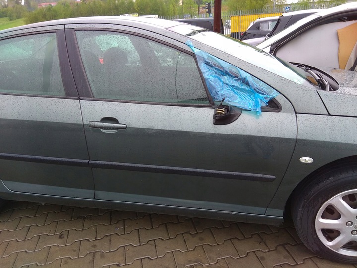 фото №12, Peugeot 407 стекло замок подъемник механизм дверь перед правые ezqc