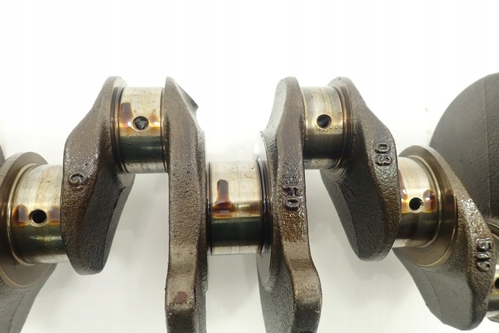 фото №9, Renault k4m9766 1.6 16v 519 k4m 9766 wał коленчатый