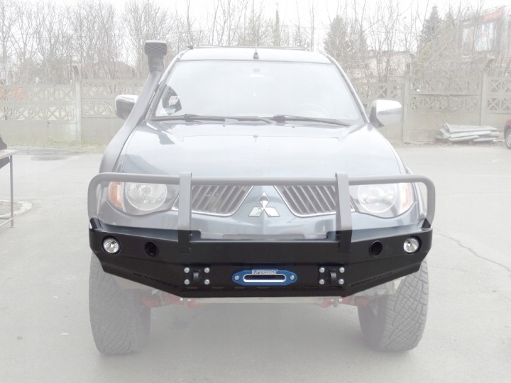 фото №9, Бампер передний перед mitsubishi l200 05-10 сталь