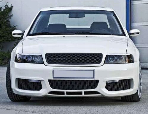 фото №8, Audi a4 b5 8d 94-99 лампи фари перед зад передні depo чорний кільця