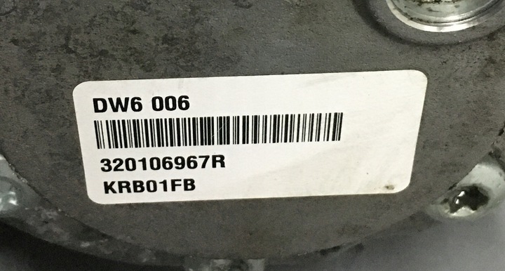фото №11, Коробка передач коробки передач автомат edc dw6006 2.0 dci renault espace v 320106967r dw6