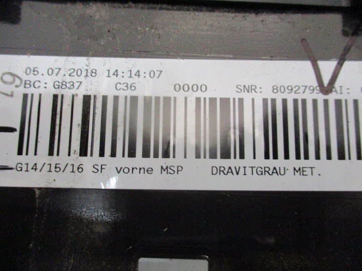 фото №7, Бампер bmw 8 g14 g15 g16 6x pdc usa