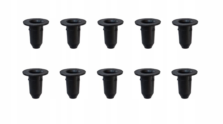 фото №1, 10x кліпса втулка гніздо планки порогової порога vw golf v 5 tiguan skoda