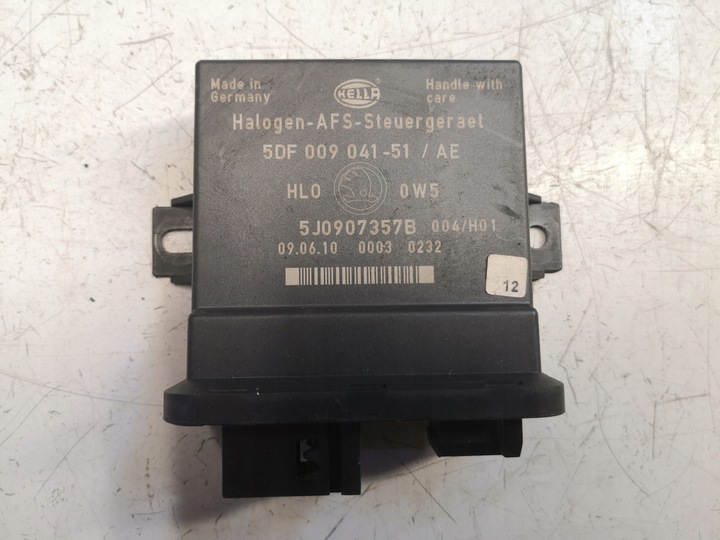 фото №1, Модуль света skoda fabia ii 5j0907357b