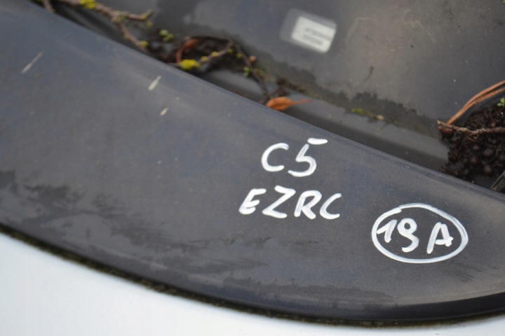 фото №12, Капот крышка двигателя citroen c5 i ezrc серебряная