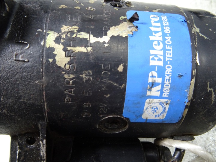 фото №6, Стартер paris rhone d9e36 citroen ducato 24v