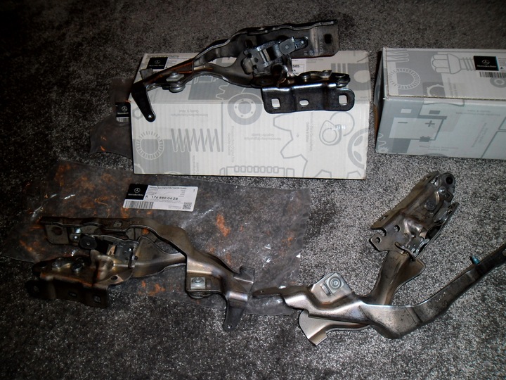 фото №6, Mercedes cla 117 петля капот amg 1178800128 w117 петлі нове оригінал