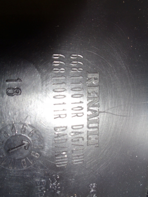 фото №8, Renault master iii панель під лобовим склом верхній нове оригінал. 668110010r