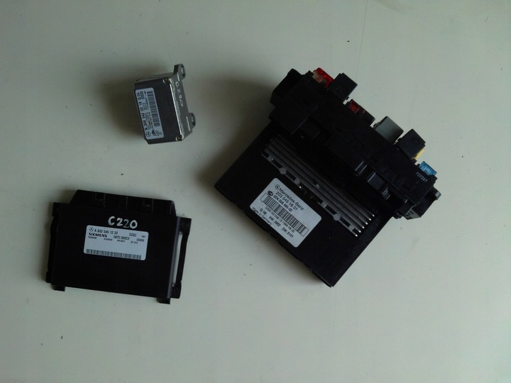 фото №1, Mercedes c клас w203 модуль блок керування коробки