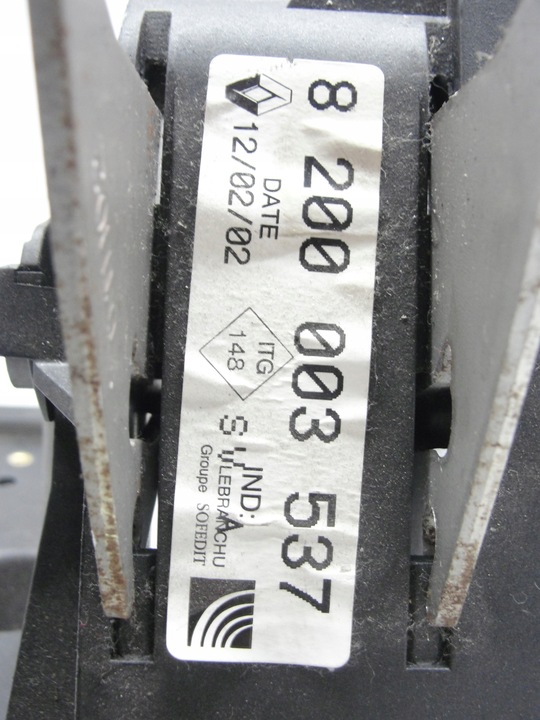 фото №8, Педаль гальма renault vel satis 02-09 8200003537