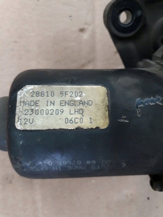 фото №4, Двигунчик двірники перед micra k11 288105f202