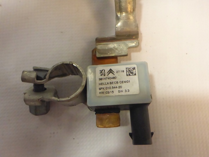 фото №2, Клема мінусова citroen c3 iii 16- 1.2 vti