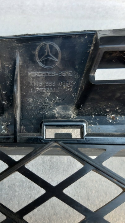 фото №9, Mercedes a-klasa w176 решітка радіатора решітка хром