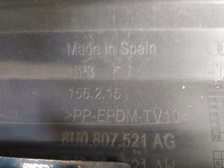 фото №10, Audi q3 бампер задний 8u0 4pdc 2011-2014