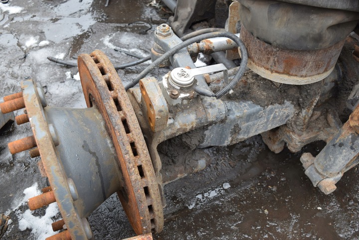 фото №3, Задня вісь керована daf xf 105