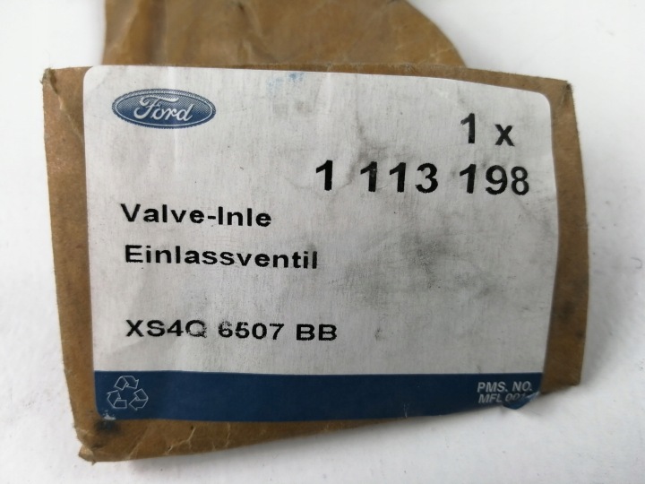 фото №5, Клапан впускний  ford transit connect 02-13 1113198