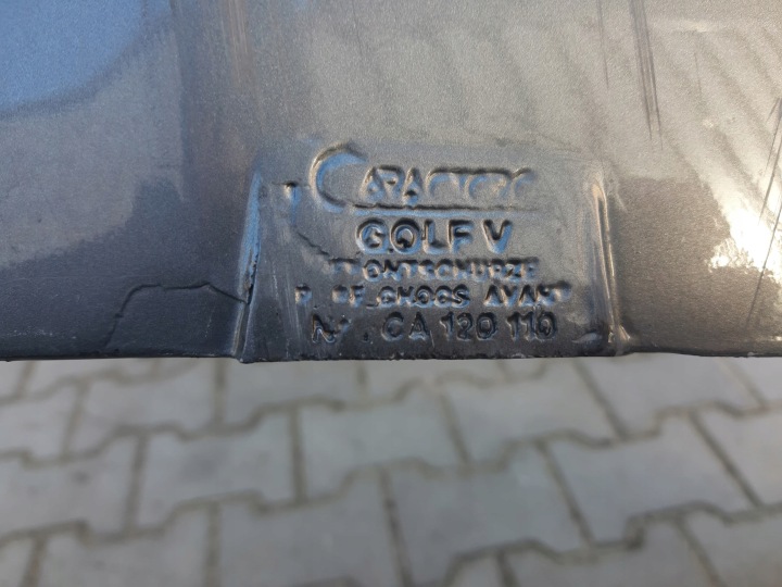 фото №12, Бампер передний перед vw golf 5 v gti caractere