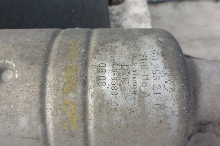 фото №6, Выхлоп конечный глушитель 8k0253211c audi tt 8j 2.0tdi