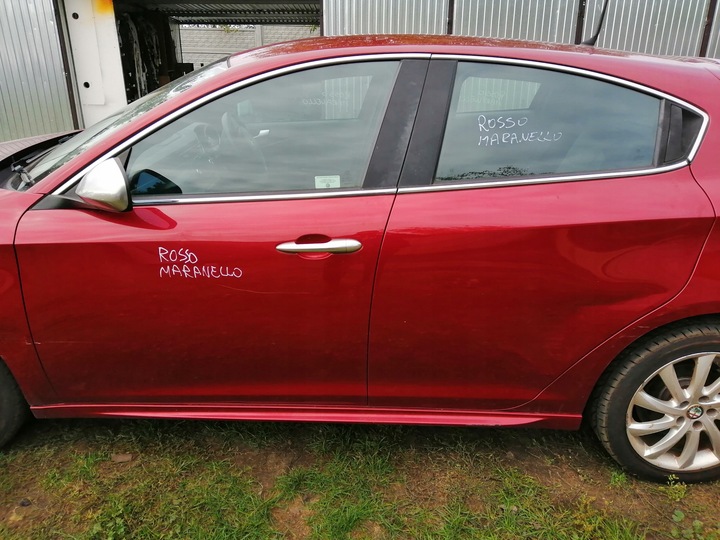 фото №2, Alfa romeo giulietta дверь левая задние rosso marane