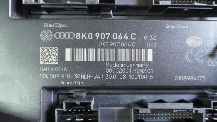 фото №2, Модуль комфорту audi a4 a5 q5 8k0907064c