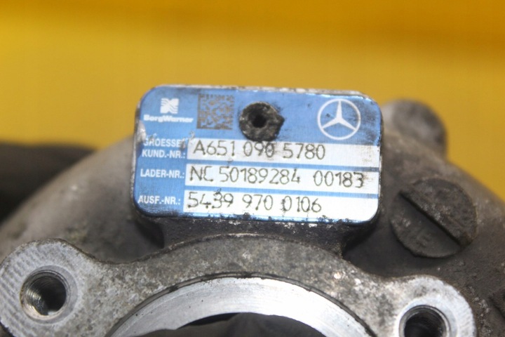 фото №8, Турбонагнітач biturbo турбіна sprinter w204 w212 2.2 cdi a6510905780