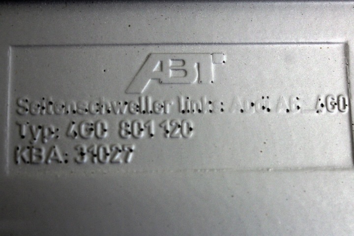фото №9, Накладки порогов abt audi a6 c7 4g правая левая тюнинг sport комплект боковые