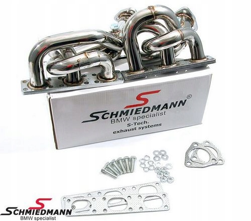 фото №9, Коллектор выпускной schmiedmann bmw e39 m52 520i 523i 525i 528i пауки (выпускной коллектор)