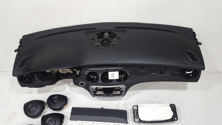 фото №5, Mercedes gla w156 w 156 панель консоль подушка безопасности подушки ремни оригинал демонтаж