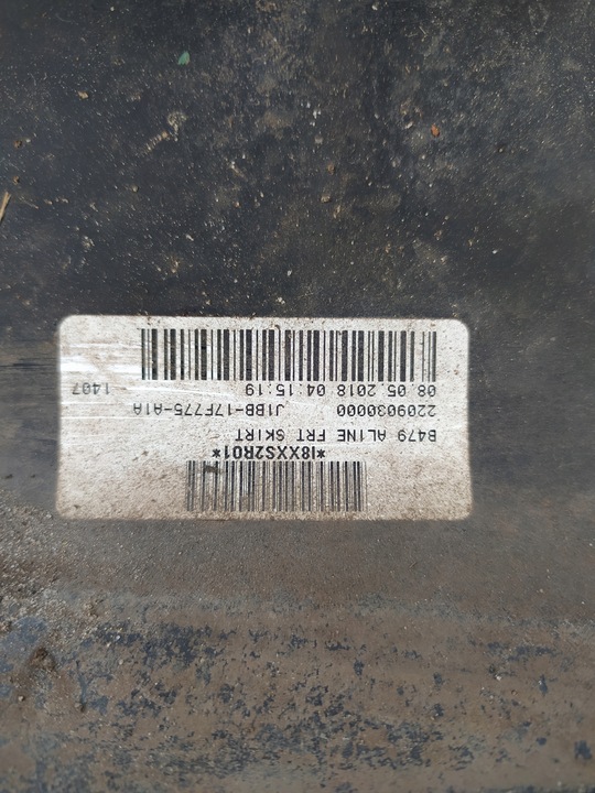 фото №7, Ford fiesta mk8 active накладка спойлер бампера