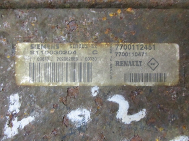 фото №1, Renault espace 3 sirius 32 компьютер 2,0 16v