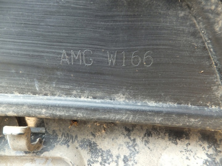 фото №9, Дифузор спойлер бампера зад mercedes ml w166 amg