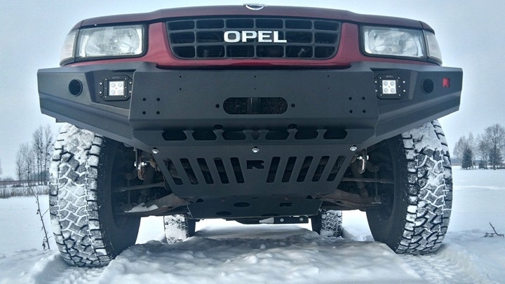 фото №10, Opel frontera b 5d бампер сталевий зад задній rtech