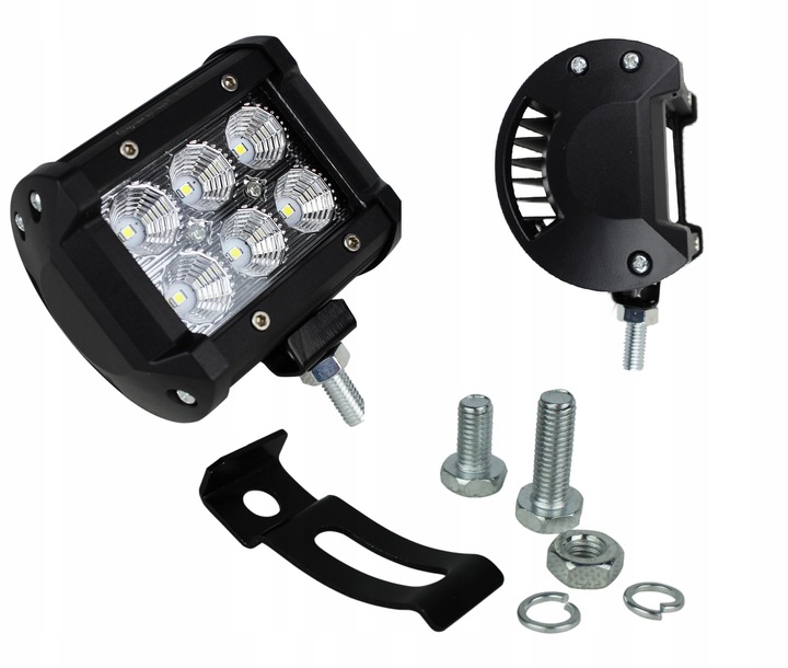 фото №1, Лампа робоча світлодіодна панель світлодіодний 6 led mini offroad світло rozproszone