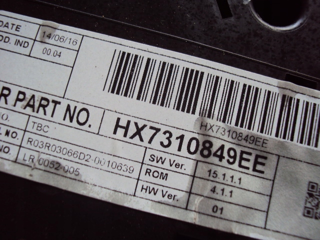 фото №7, Спидометр jaguar xe 2.0d 2015- hx7310849ee