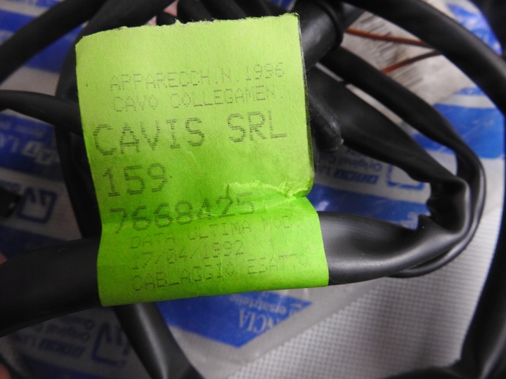 фото №8, Жгут двигателя впрыскивающий fiat tempra tipo 1.9 td