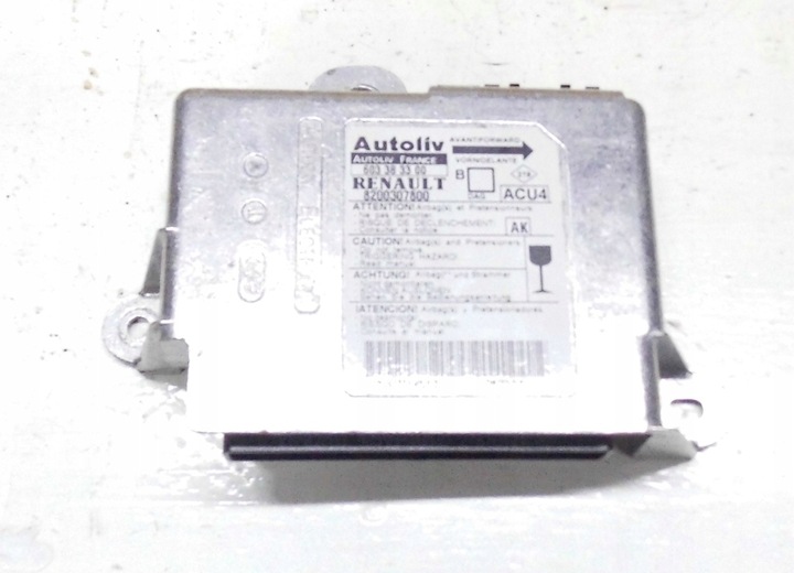 фото №6, Панель патроны подушки датчик megane 2 ii 02-06r