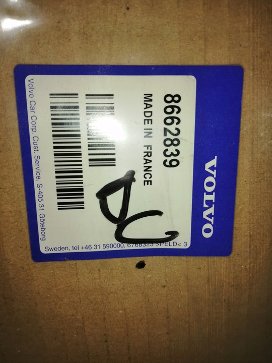 фото №5, Планка крыльев левый перед volvo v70 xc 8662839