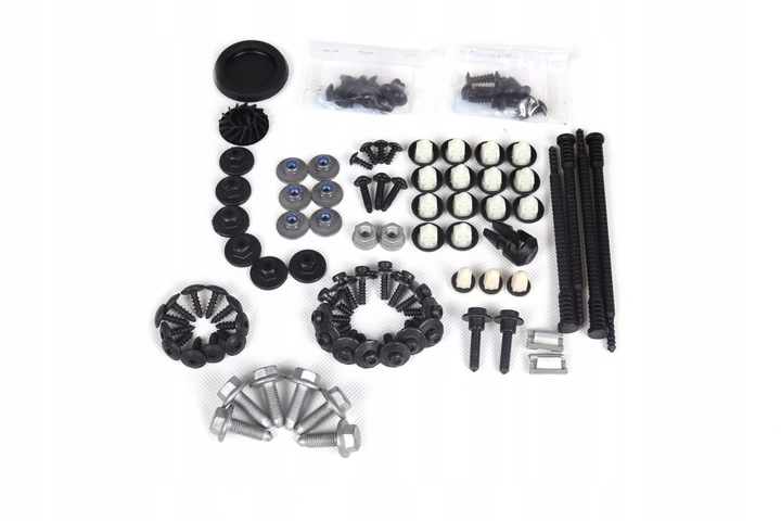 фото №1, Набір елементів кріпильних бампер зад audi a6 c7