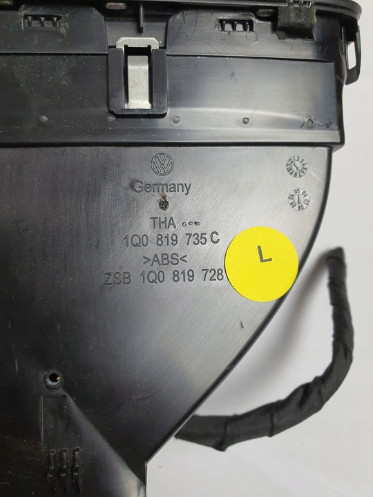 фото №5, Впуск решітка повітря vw eos scirocco дифузор