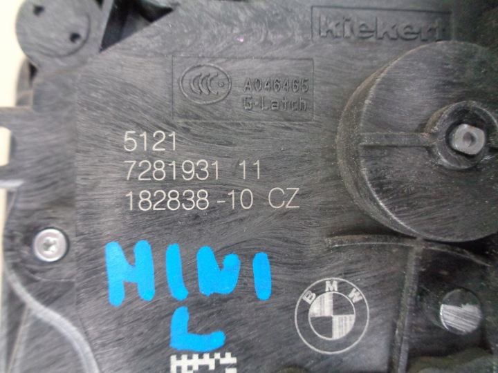 фото №6, Замок дверь правая левое mini cooper f56 3d. 16r