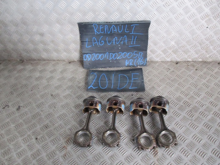 фото №9, Поршень шатун renault laguna ii 2.0 b 01-05 r
