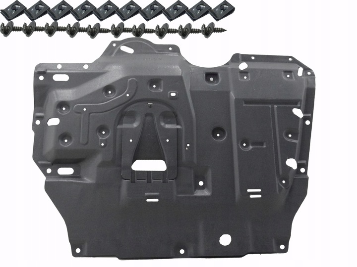 фото №1, 4007 outlander c-crosser 06- защита двигателя клипсы