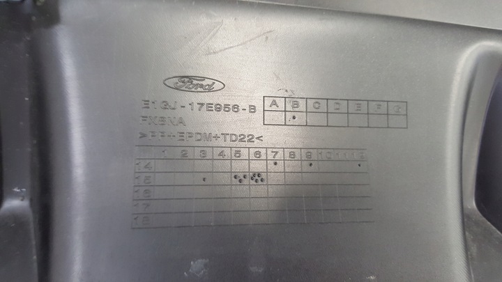 фото №8, Ford s max mk2 титан спойлер бампера зад 15-19