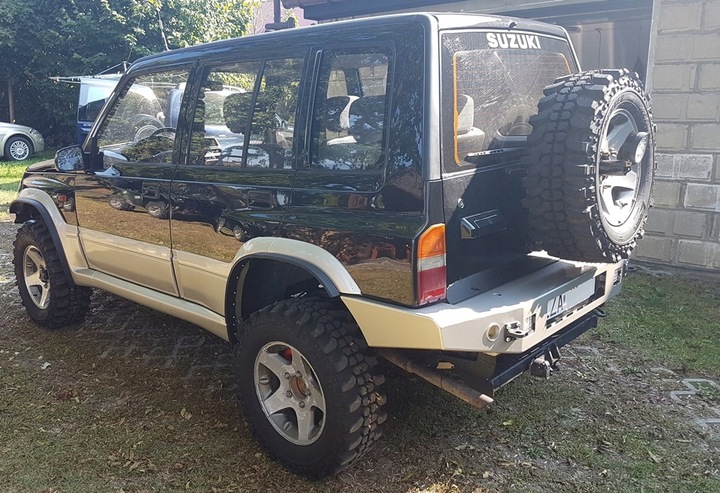 фото №7, Suzuki vitara длинный бампер стальной задний rtech
